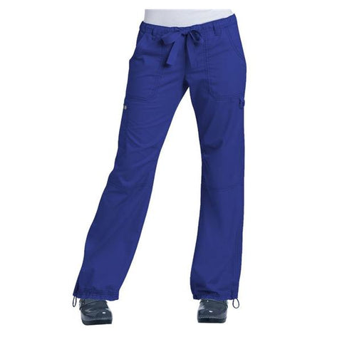 Koi by Kathy Peterson Pant Scrub 701 Womens X-Small Tall Galaxy Blue Each - 701T-60-XS