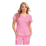 koi Design LLC Shirt Scrub 137 Katelyn Womens X-Large Pink Each - 137-16-XL