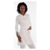 koi Design LLC Lab Coat 55% Cotton / 45% Polyester Womens White Large 34 in Each - 419-01-L