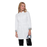 koi Design LLC Lab Coat 55% Cotton / 45% Polyester Womens White 3X Large 34 in Each - 419-01-3XL