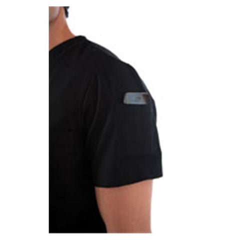 koi Design LLC Shirt Scrub 654 Jason Mens Small Black Each - 654-02-S