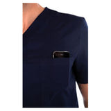 koi Design LLC Shirt Scrub 654 Jason Mens Small Navy Each - 654-12-S