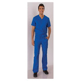 koi Design LLC Shirt Scrub 654 Jason Mens Large Royal Blue Each - 654-20-L