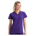 Jockey (TM) Scrubs Shirt Scrub Jockey 2206 Womens X-Large Purple Each - 2206-122-XL
