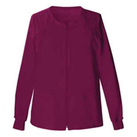 Cherokee Workwear Jacket Wine 3X Large Each - 4315-WINW-3X
