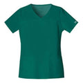 Cherokee Workwear Shirt Scrub Cherokee 4727 Womens 2X Large Hunter Each - 4727-HUNW-2X