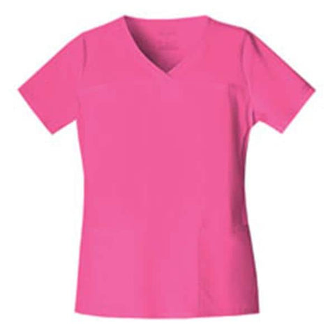 Cherokee Workwear Shirt Scrub Cherokee 4727 Womens Medium Pink Each - 4727-SHPW-M