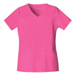 Cherokee Workwear Shirt Scrub Cherokee 4727 Womens Large Pink Each - 4727-SHPW-L