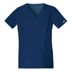Cherokee Workwear Shirt Scrub Cherokee 4728 Womens 5X Large Navy Each - 4728-NAVW-5X