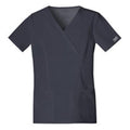 Cherokee Workwear Shirt Scrub Cherokee 4728 Womens 5X Large Pewter Each - 4728-PWTW-5X