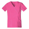 Cherokee Workwear Shirt Scrub Cherokee 4728 Womens X-Small Pink Each - 4728-SHPW-XS