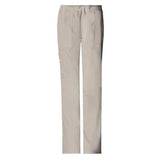 Cherokee Workwear Pant Scrub Cherokee 4044 Womens Small Petite Khaki Each - 4044P-KAKW-S