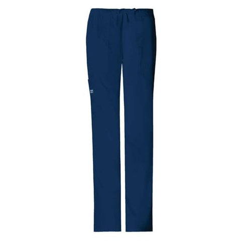 Cherokee Workwear Pant Scrub Cherokee 4044 Womens 2X Large Petite Navy Each - 4044P-NAVW2X