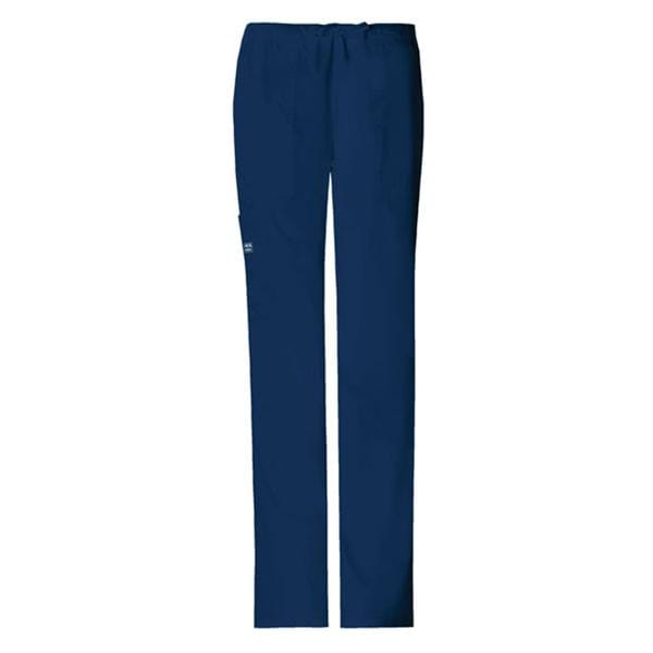 Cherokee Workwear Pant Scrub Cherokee 4044 Womens Medium Petite Navy Each - 4044P-NAVW-M