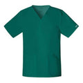 Cherokee Workwear Shirt Scrub Cherokee 4725 Unisex Large Hunter Each - 4725-HUNW-L