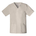 Cherokee Workwear Shirt Scrub Cherokee 4725 Unisex Large Khaki Each - 4725-KAKW-L