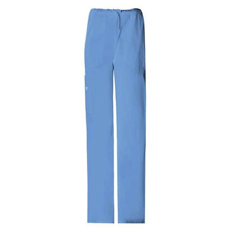 Cherokee Workwear Pant Scrub Cherokee 4043 Unisex Small Ceil Blue Each - 4043-CIEW-S