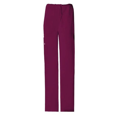 Cherokee Workwear Pant Scrub Cherokee 4043 Unisex Large Wine Each - 4043-WINW-L