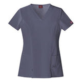 Dickies Shirt Scrub Dickies 82851 Womens 2X Large Pewter Each - 82851-PEWZ2X