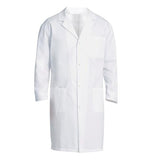 Fashion Seal Lab Coat Long 80% Polyester / 20% Cotton Mens White Medium 41 in Each - 433-M