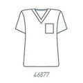 Encompass Group Shirt Scrub Essentials Unisex Large Ceil Blue Each - 46877-117
