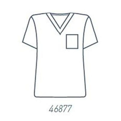 Encompass Group Shirt Scrub Essentials Unisex Large Ceil Blue Each - 46877-117