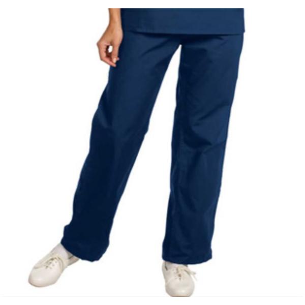 Fashion Seal Scrub Pant Womens X-Small Petite Navy Each - 7090XS