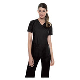 ProFlexibles Shirt Scrub Cherokee 2824 Womens X-Small Black Each - 2824-BLKB-XS