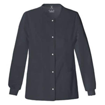 Luxe Jacket Warm-Up 51% Polyester / 46% Rayon / 3% Spandex Luxe W Pwtr 4XL 3Pkt Each - 1330-PEWV-4X
