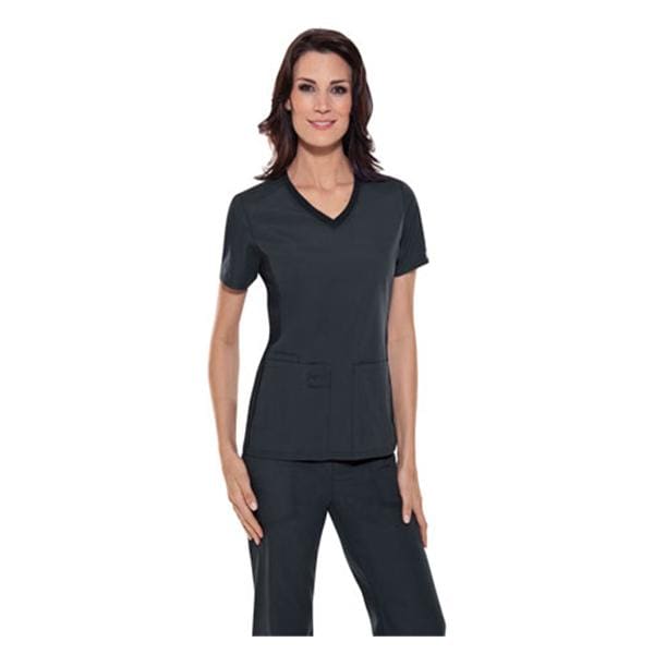ProFlexibles Shirt Scrub Cherokee 1909 Womens Medium Pewter Each - 1909-PWTB-M