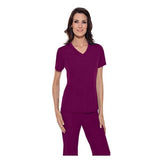 ProFlexibles Shirt Scrub Cherokee 1909 Womens X-Large Wine Each - 1909-WNEB-XL