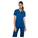 ProFlexibles Shirt Scrub Cherokee 2824 Womens X-Large Royal Blue Each - 2824-RYLB-XL