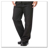 Fashion Seal Scrub Pant Unisex 4X Large Black Each - 78829-4XL