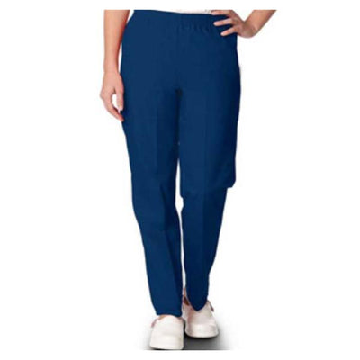 Fashion Seal Scrub Pant Fashion Poplin Womens Small Navy Each - 7065-SM