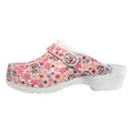 Cape Clogs Inc Clog Open Back Leather / Wood Base Womens Adult Pink Phlox Size 10 Each - 200662341