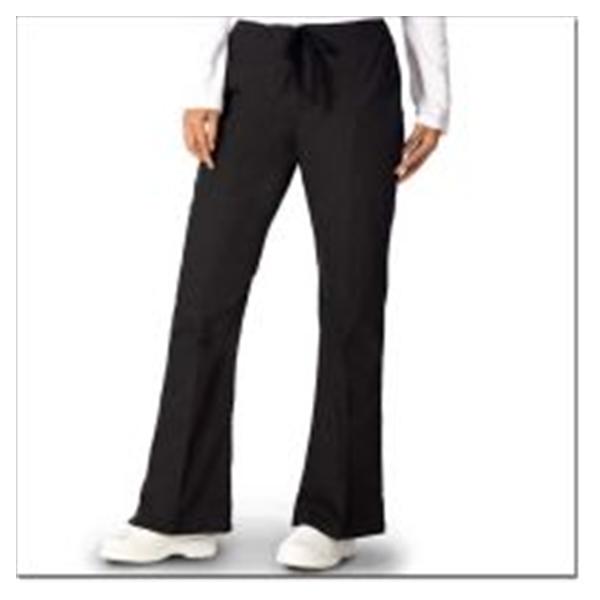 Fashion Seal Scrub Pant Fashion Poplin Womens 2X Large Black Each - 7086-2XL