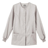 White Swan Uniform, Inc. Jacket Warm-Up Womens White Medium Each - 14740-011-M