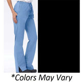 Fashion Seal Scrub Pant Fashion Poplin Womens 3X Large Black Each - 7086-3XL