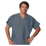 Fashion Seal Shirt Scrub Fashion Seal 78785 Unisex Large Pewter Each - 78785-L