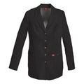 Dickies Lab Coat 75% Polyester / 21% Rayon / 4% Spandex Womens Black 2X Large Each - 82400BLKZ-2X