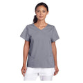 Urbane (TM) Shirt Scrub Urbane 9577 Sophie Crossover Womens 3X Large Steel Grey Each - 9577-STAH-3X