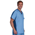Fashion Seal Shirt Scrub Fashion Seal 7182 Unisex Medium Navy / Ceil Each - 7182-M