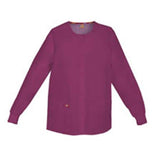 Dickies Jacket 55% Cotton / 45% Polyester Poplin Womens Wine X-Large 2 Pockets Each - 86306-WIWZXL