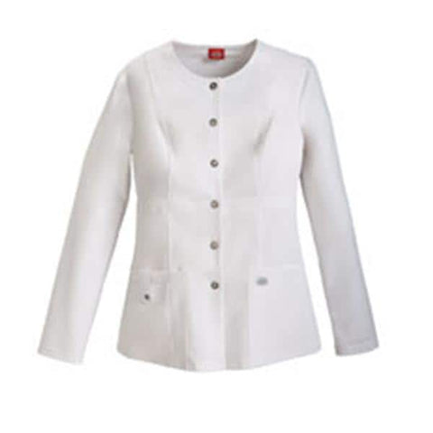 Dickies Jacket Stretch White Small Each - 82310-DWHZ-S