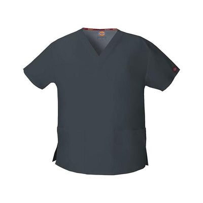 Dickies Shirt Scrub Dickies 86706 Womens Small Pewter Each - 86706-PTWZ-S