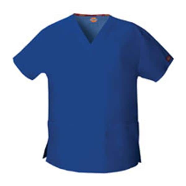 Dickies Shirt Scrub Dickies 86706 Womens X-Small Galaxy Blue Each - 86706-GBWZXS