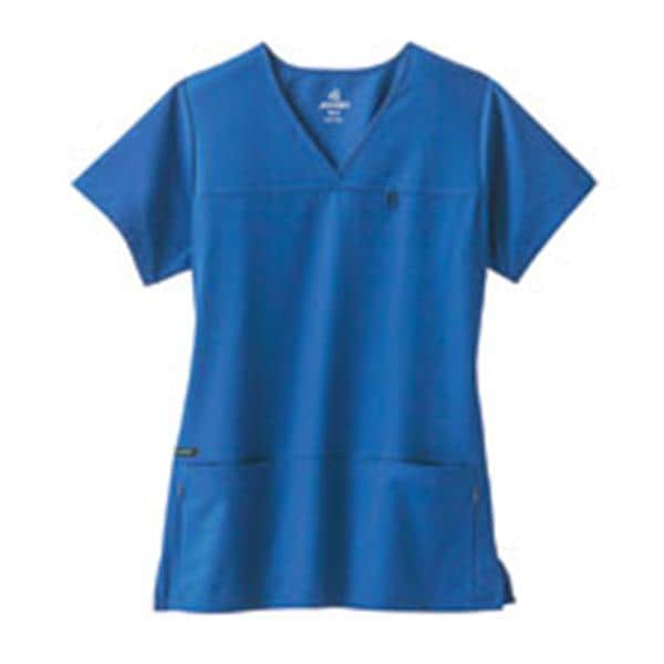 Jockey (TM) Scrubs Shirt Scrub Jockey 2299 Womens 3X Large Royal Blue Each - 2299-064-3X