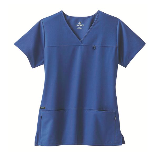 Jockey (TM) Scrubs Shirt Scrub Jockey 2299 Womens X-Large Royal Blue Each - 2299-064-XL