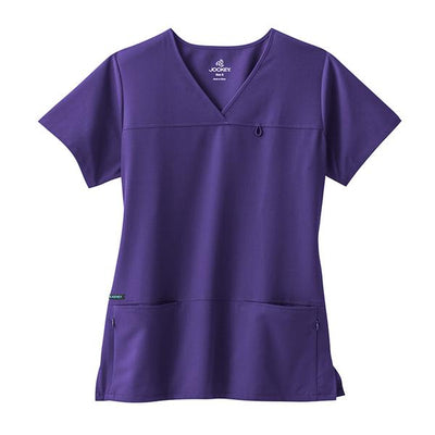 Jockey (TM) Scrubs Shirt Scrub Jockey 2299 Womens 3X Large Purple Each - 2299-122-3X