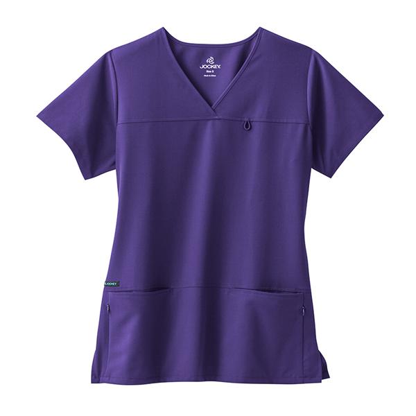 Jockey (TM) Scrubs Shirt Scrub Jockey 2299 Womens 3X Large Purple Each - 2299-122-3X